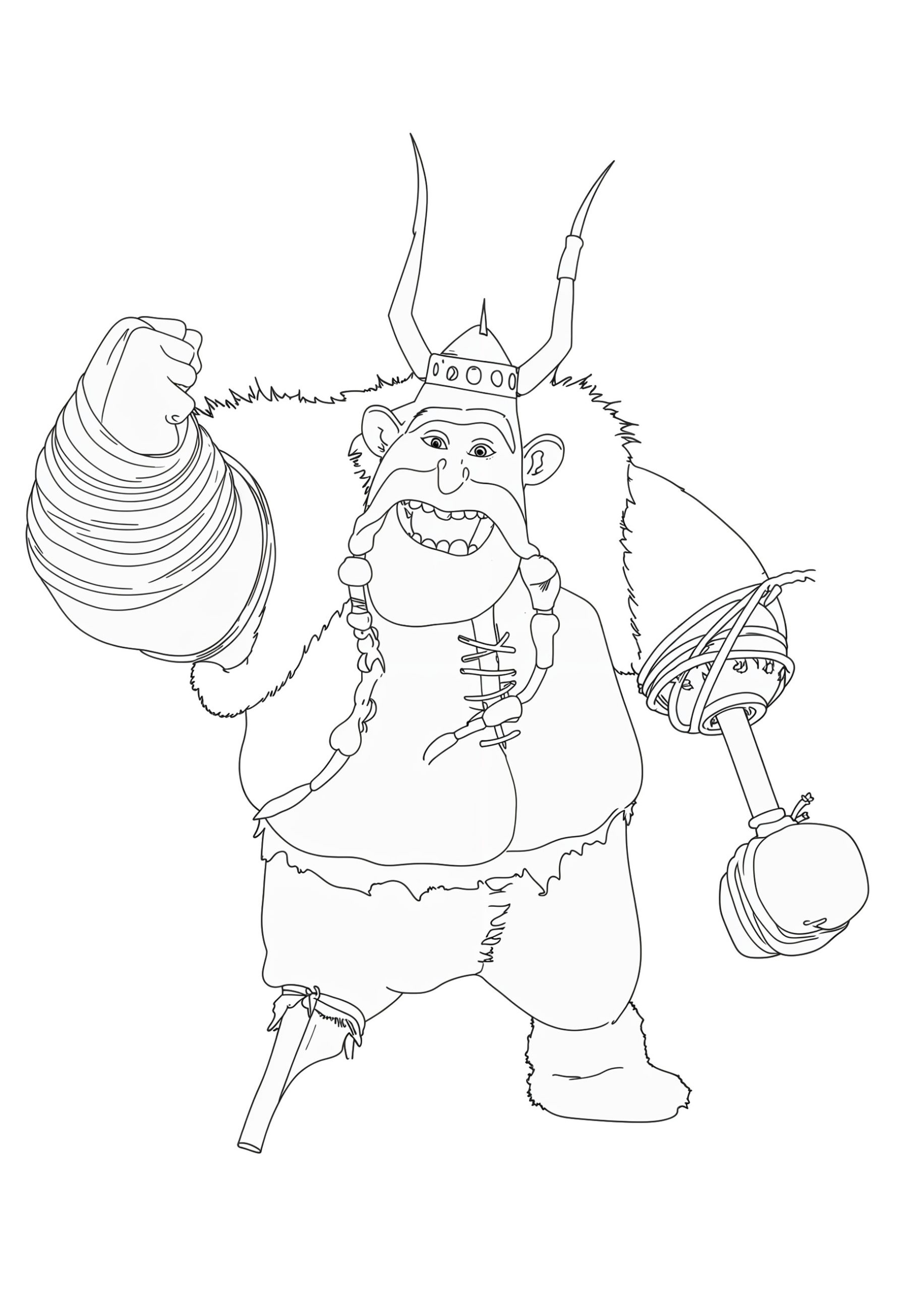 Bocão Como Treinar seu Dragão para Colorir e Imprimir - Imprimivel, image size:1822x2560