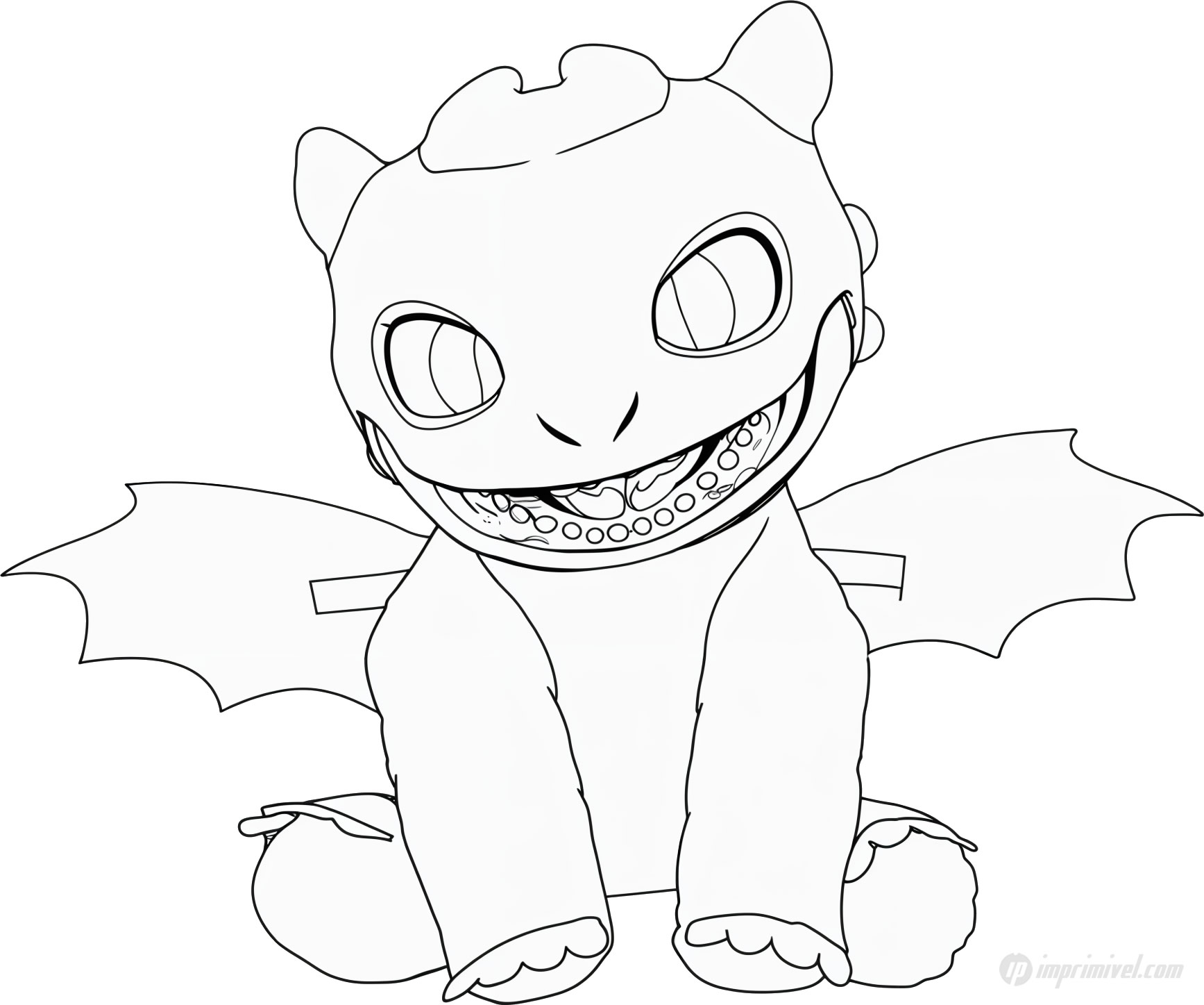 coloriage krokmou à imprimer