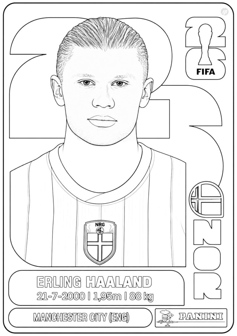 Figurinha Do Haaland Para Colorir E Imprimir figurinha-do-haaland-para-colorir-e-imprimir