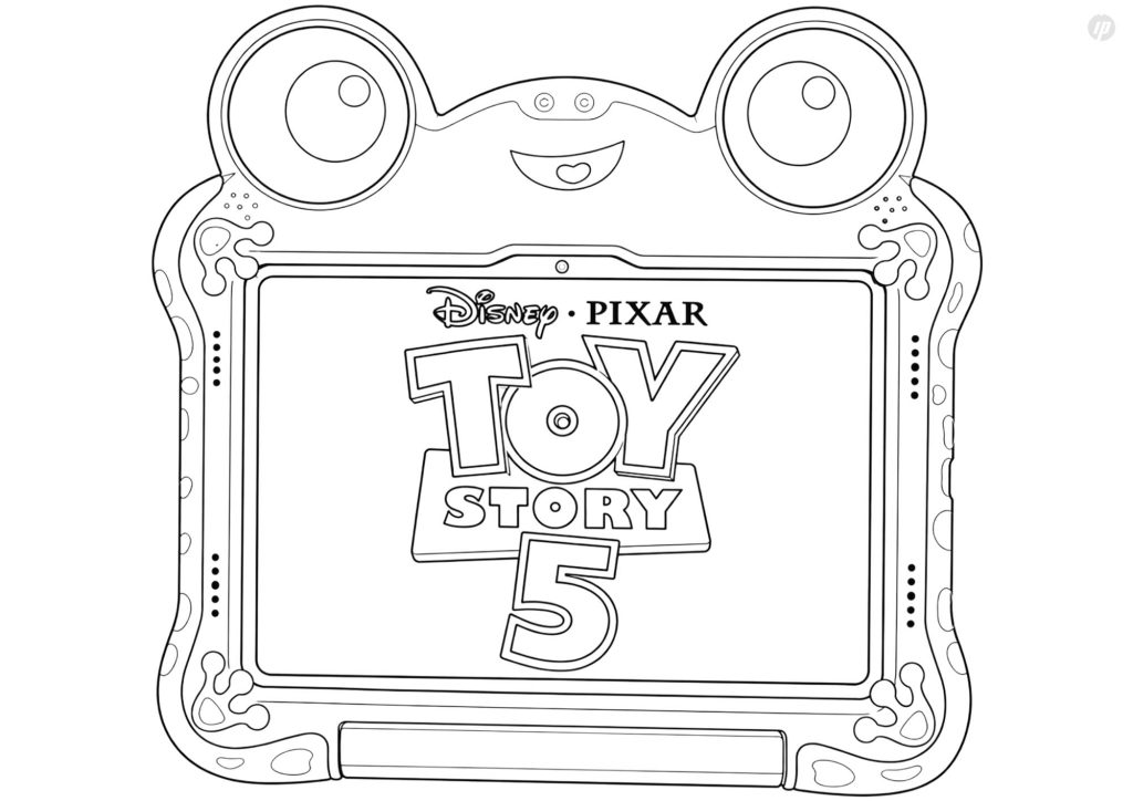 Lilypad Toy Story 5 coloring page to print